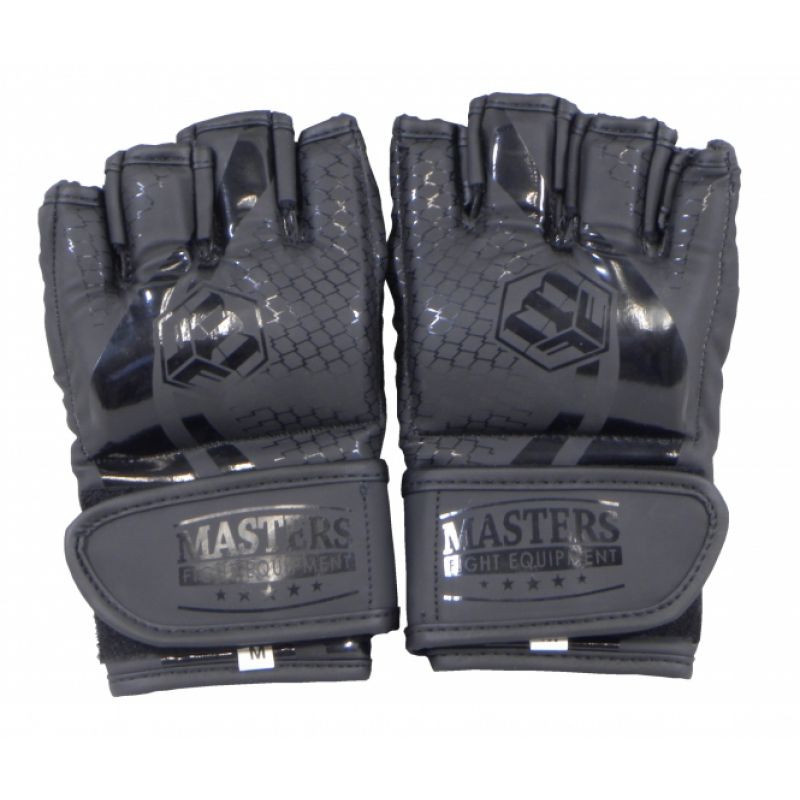 Rukavice MMA Masters GFT-MATT-BLACK M 01312-01M XL