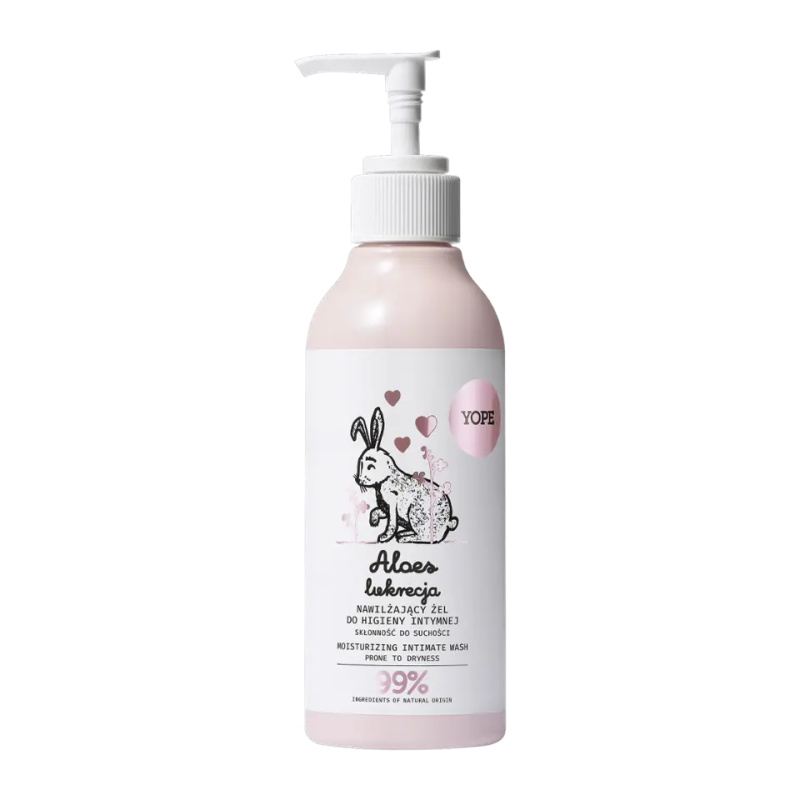 YOPE Intimní péče Aloe Vera & Lékořice 300 ml