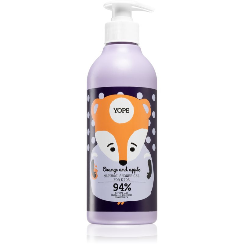 Yope Přírodní sprchový gel Orange & Apple, 400ml