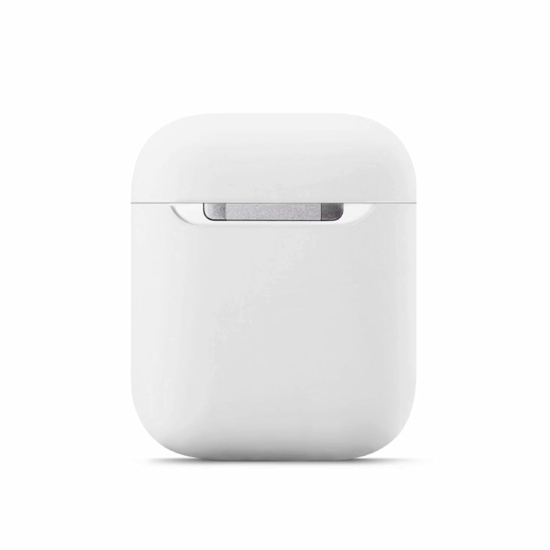 Gelový obal s poutkem pro AirPods 1/2 - Bílá