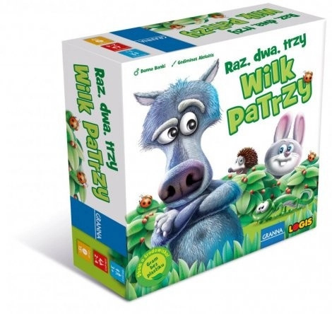 Raz, dwa, trzy... Wilk patrzy! rodinná desková hra