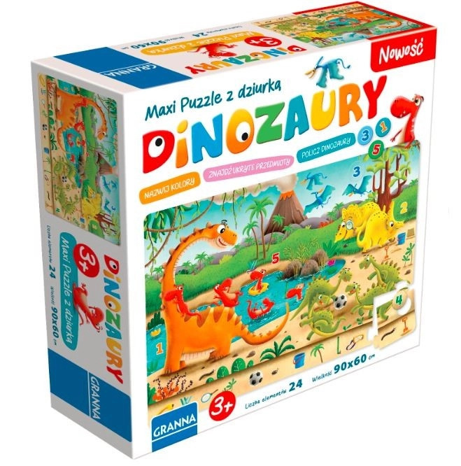Puzzle Maxi dinosauři