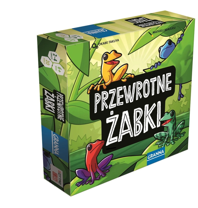 Převrácené žabky – rodinná logická hra GRANNY