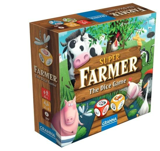 Granna Superfarmář hra s kostkami