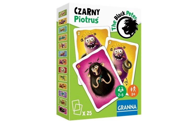 Černý Petr: příšery do skříně – karetní hra