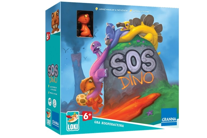 Loki SOS Dino – kooperativní desková hra - 1 kus