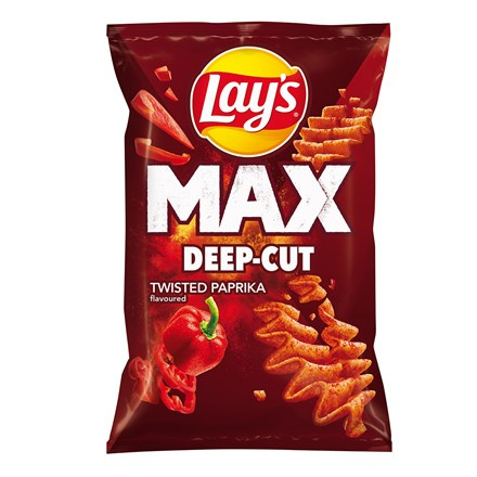 Lay's Maxx Paprika chipsy 14 x 55 g