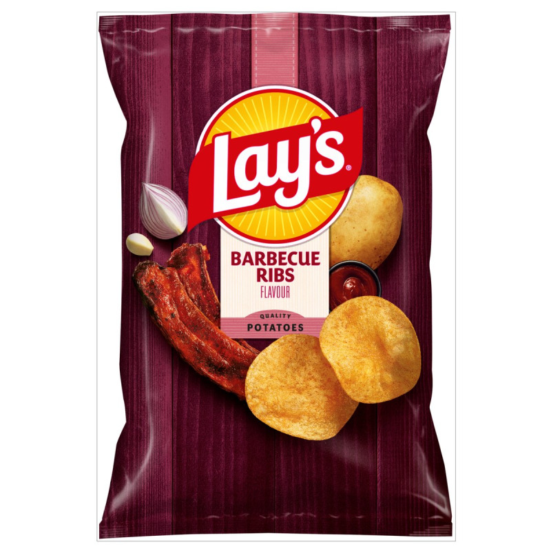 Lay's Chipsy barbeque ribs