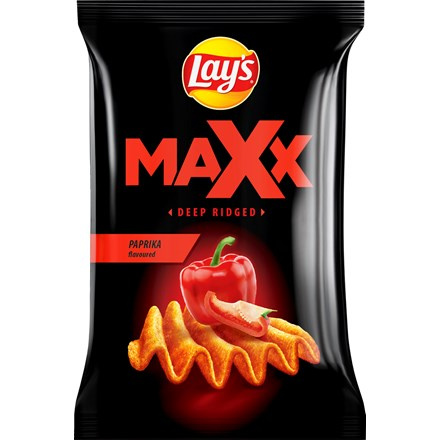 Lay's Max Deep-Cut s příchutí papriky