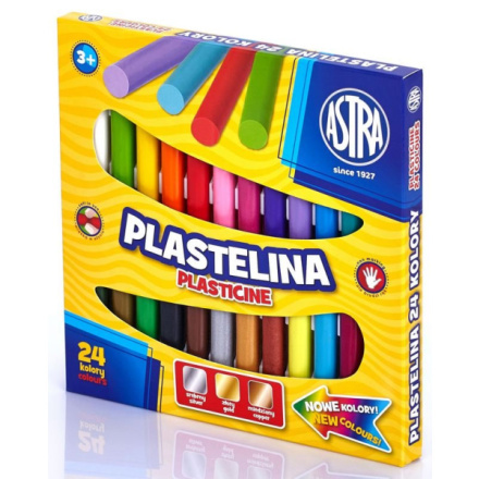 Astra plastelína 24 barev