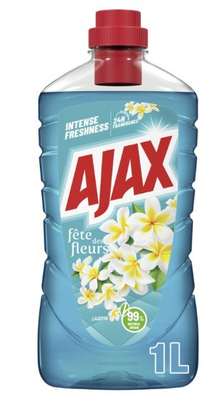 Univerzální čistící prostředek Ajax Floral Fiesta Lagoon flowers modrý 1 L