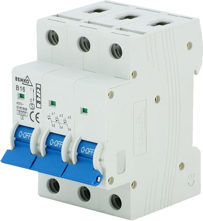 Schelinger Třífázový přepěťový jistič G7-3P-B20, 400 V, 20 A, IP20