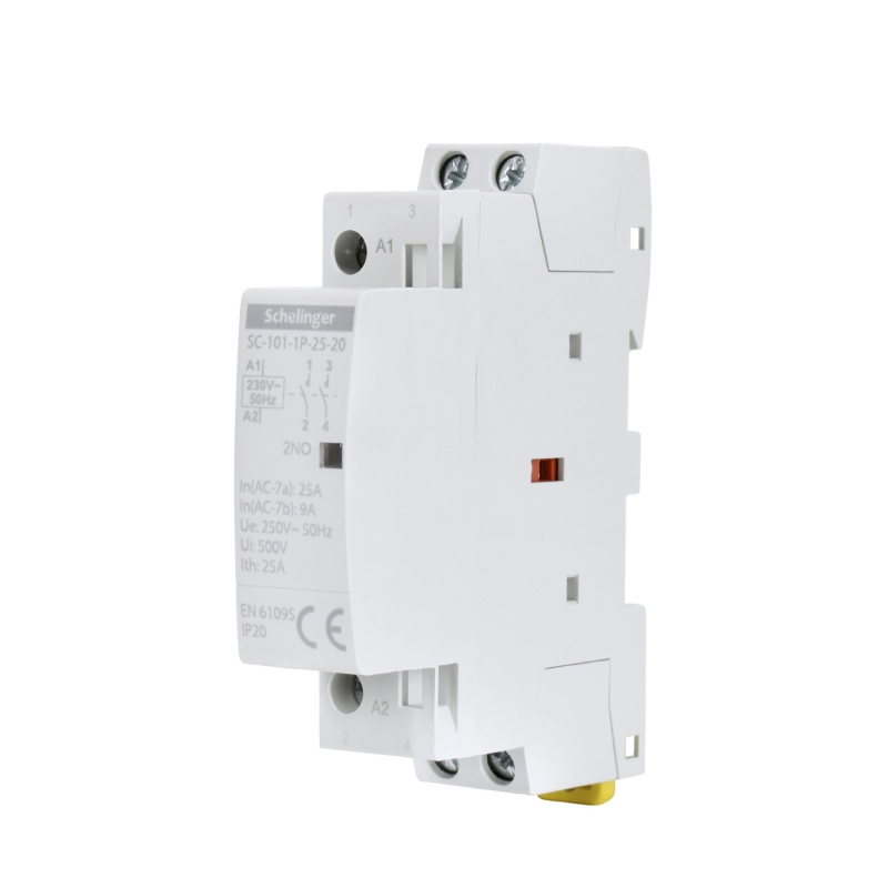 Schelinger Jednopólový modulový stykač 1DIN 25A 2NO+0NC