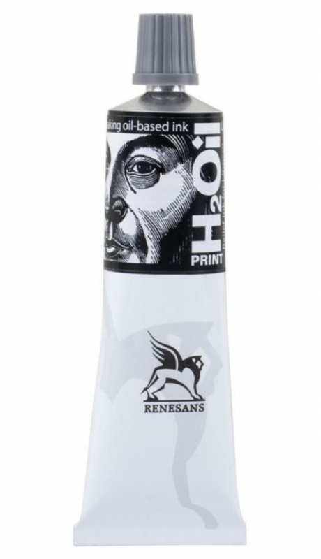 Tiskařská barva H2Oil 60ml – 02 žlutá primární