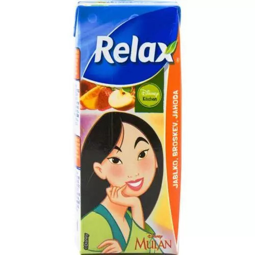 Relax jablkobroskevjahoda cars 0,2L