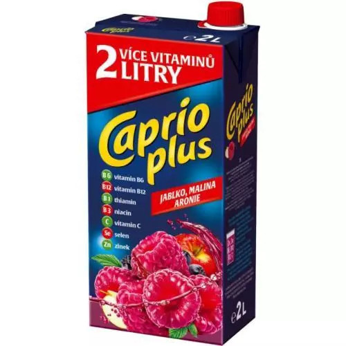 Caprio jablko a malina 2L