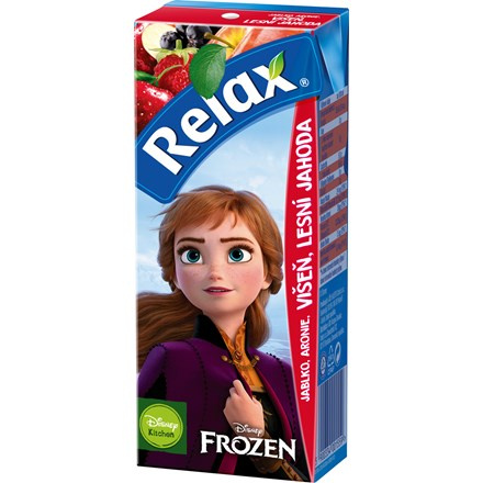 Relax Disney Jablko višeň jahoda 30 % nápoj 27 x 200 ml
