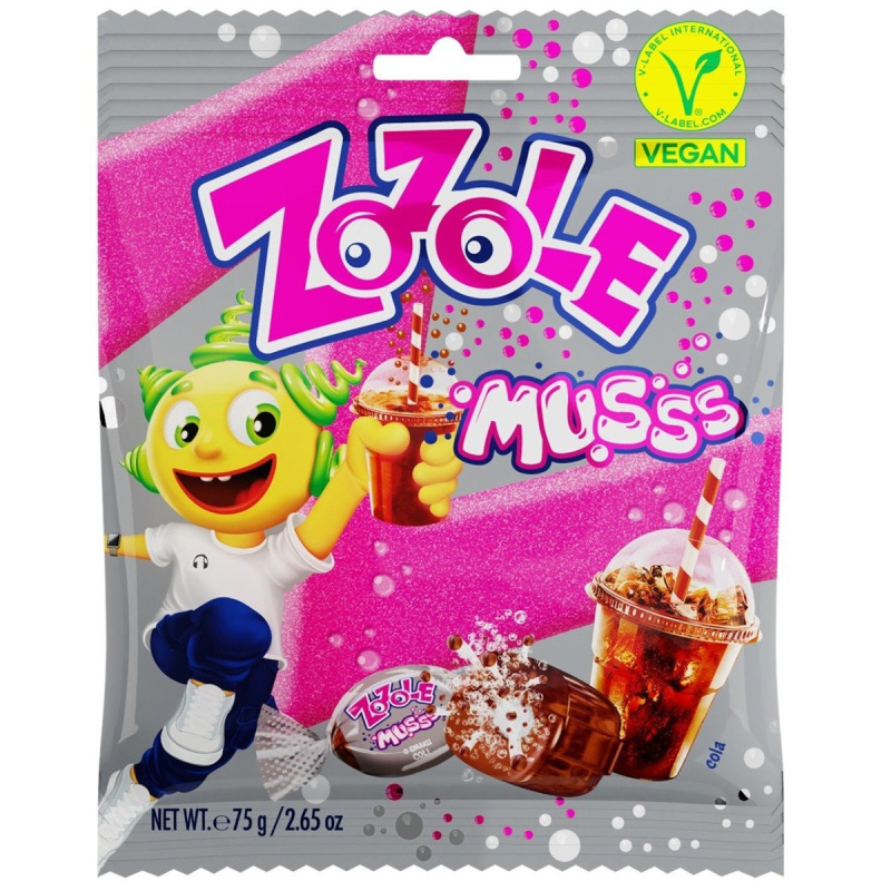 Zozole Šumivé bonbony cola