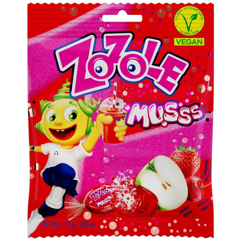 Zozole Šumivé bonbony ovocný mix