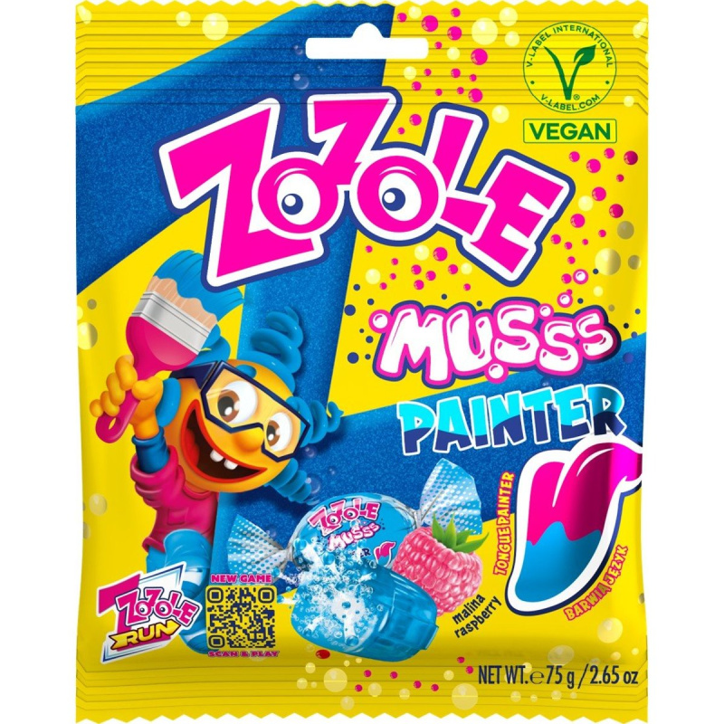 Zozole Šumivé bonbony malina