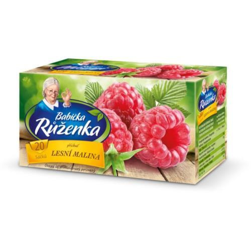 Babička Růženka čaj lesní malina 40g