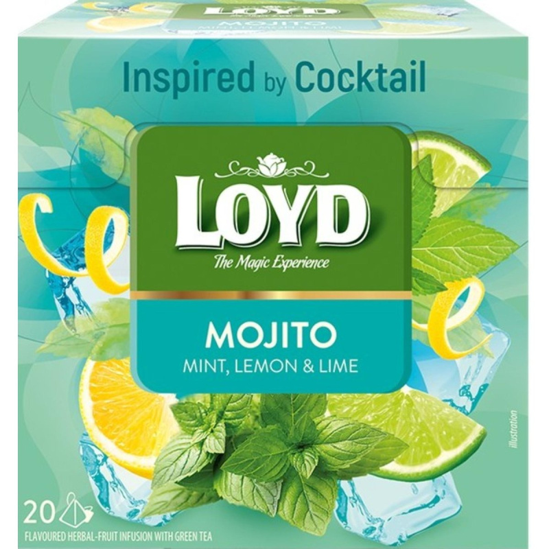 Loyd Pyramida bylinno-ovocný čaj mojito
