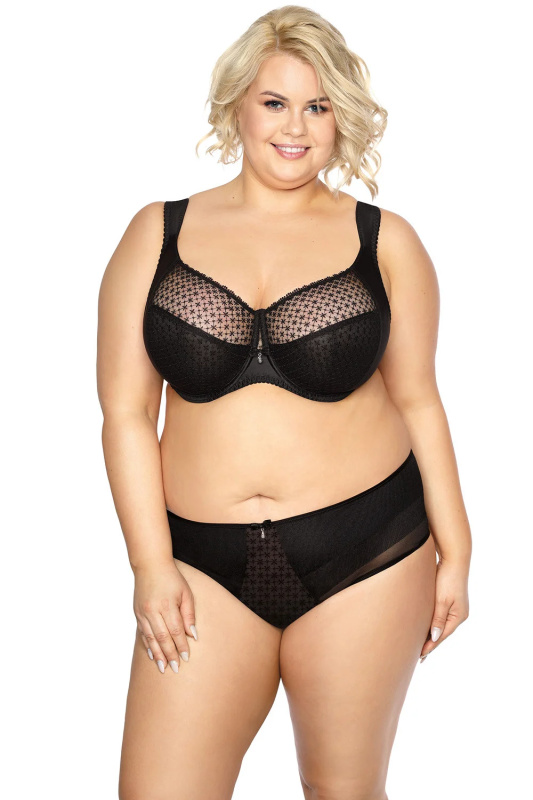 Kalhotky Gaia 874P Samira Barva: Černá, Velikost: XL