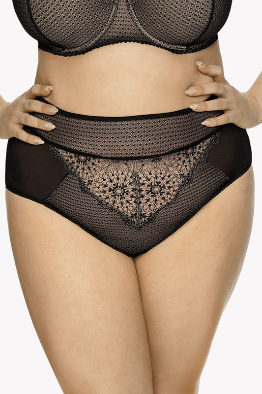 kalhotky Gaia 1053M Diana Maxi Barva: Černá, Velikost: S