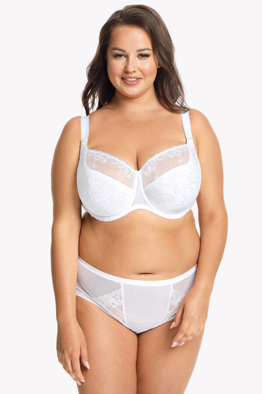 Podprsenka Gaia 899M Goldie Maxi Barva: Bílá, Velikost: 70L