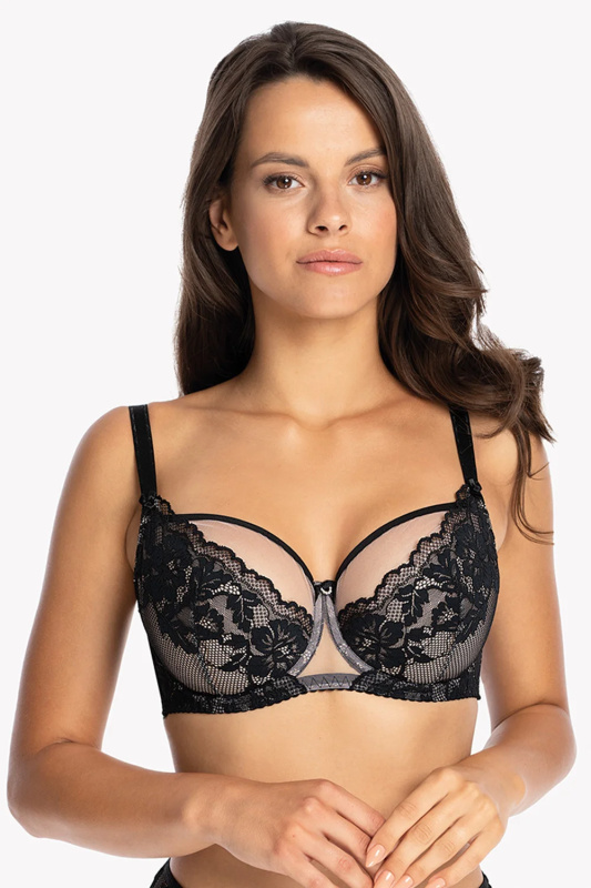 Podprsenka Gaia 1111 Violette Barva: Černá, Velikost: 65K