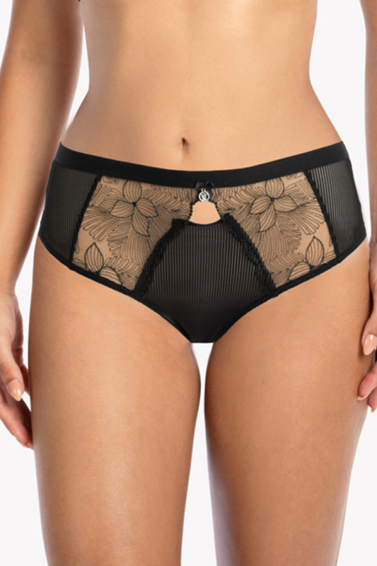 Brazilky Gaia 1059B Ursula Barva: Černá, Velikost: S