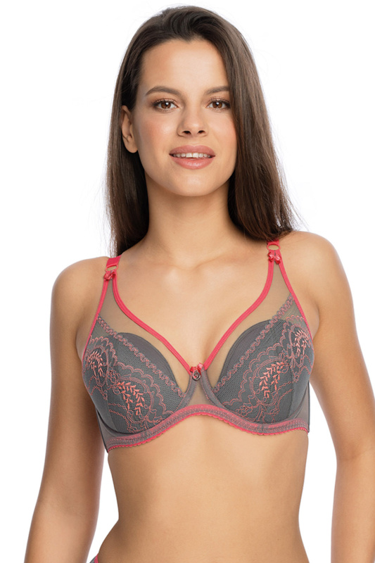 Podprseka Gaia 1133 Reja Barva: Šedá, Velikost: 80C