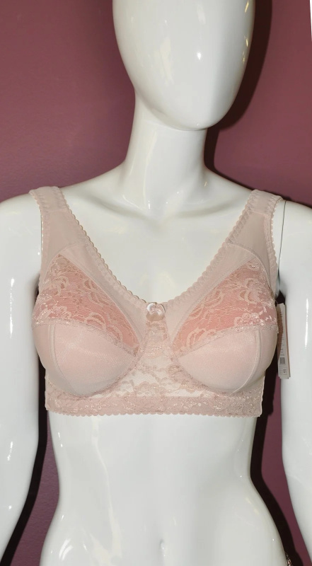 Měkká dámská podprsenka soft bez kostic Gaia BS 1162 Melodia Béžová 80G
