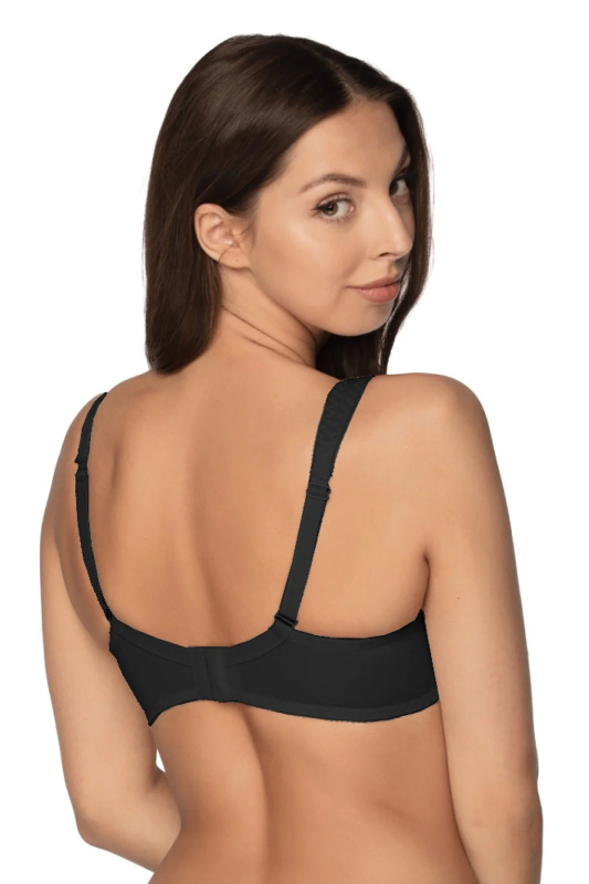 Měkká dámská podprsenka soft Gaia 1160 Arabela Černá černá 90G