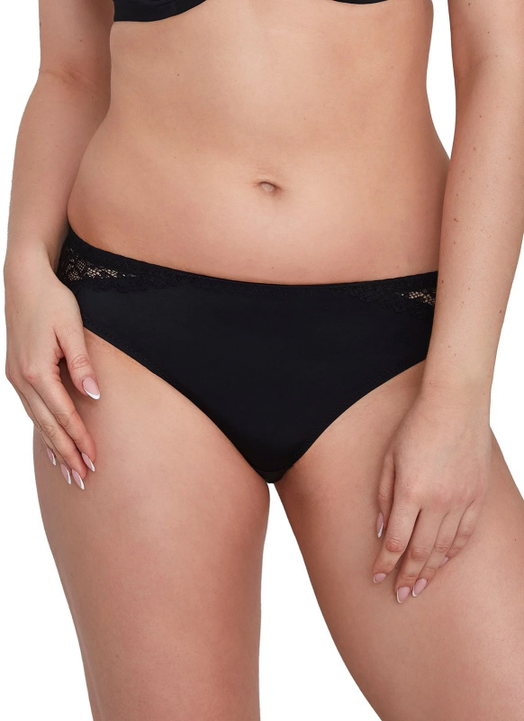 Gaia GFB 001 Doris Brazilské kalhotky M-2XL černá XL
