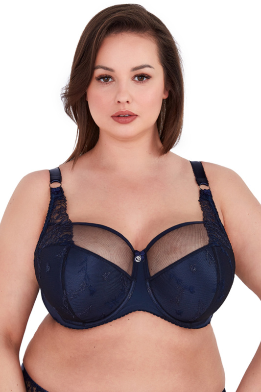 Podprsenka Gaia 1209M Naomi Maxi Barva: Modrá - tmavě, Velikost: 75J