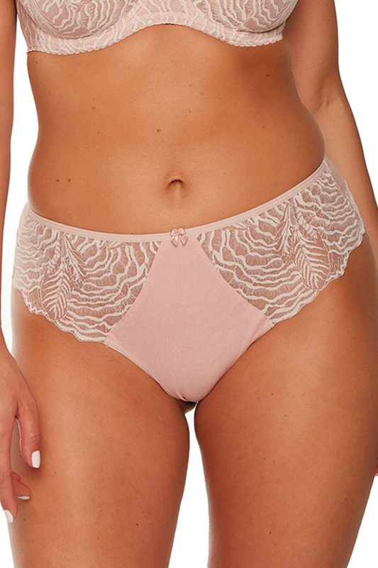 Brazilky Gaia 1229B Jessia Barva: Růžová, Velikost: 2XL