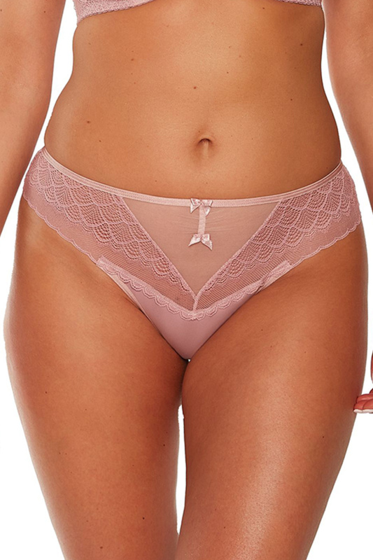 Brazilky Gaia 1236B Debora Barva: Růžová, Velikost: 2XL