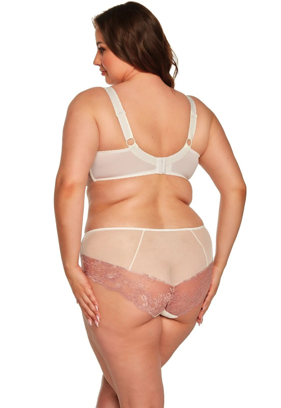 Polovyztužená dámská podprsenka semi soft Gaia BSM 1244 Ranita Maxi růžová 80L