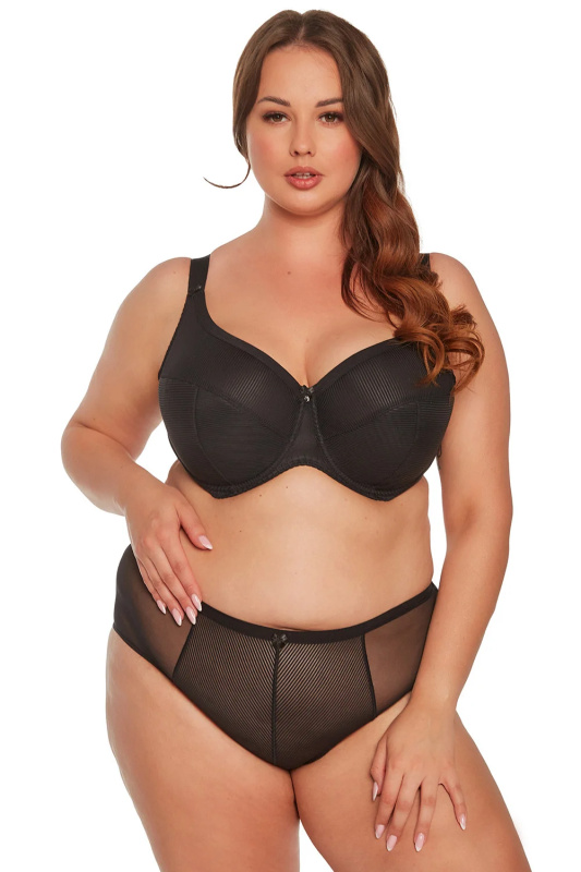 Podprsenka Gaia 1058M Sonia Maxi Barva: Černá, Velikost: 85K