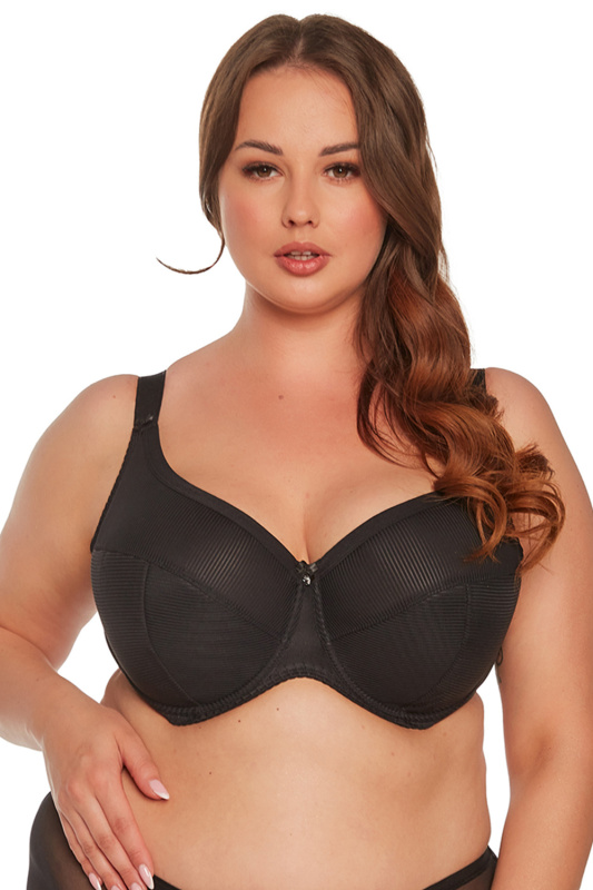 Podprsenka Gaia 1058M Sonia Maxi Barva: Černá, Velikost: 85K
