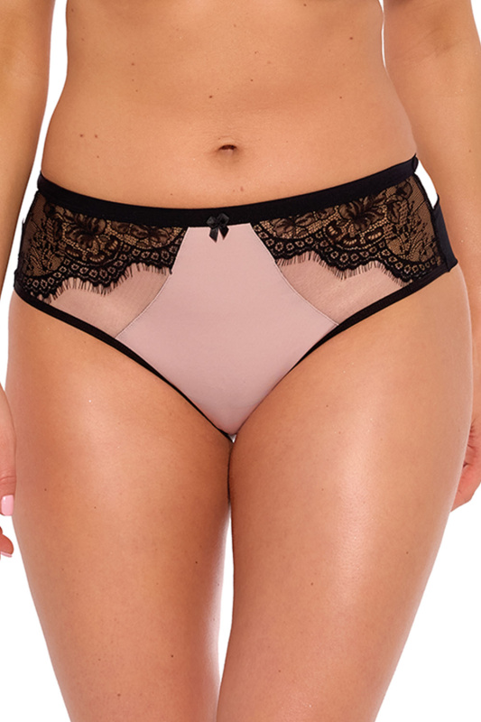 Brazilky Gaia 1274B Frida Barva: Černá, Velikost: XL