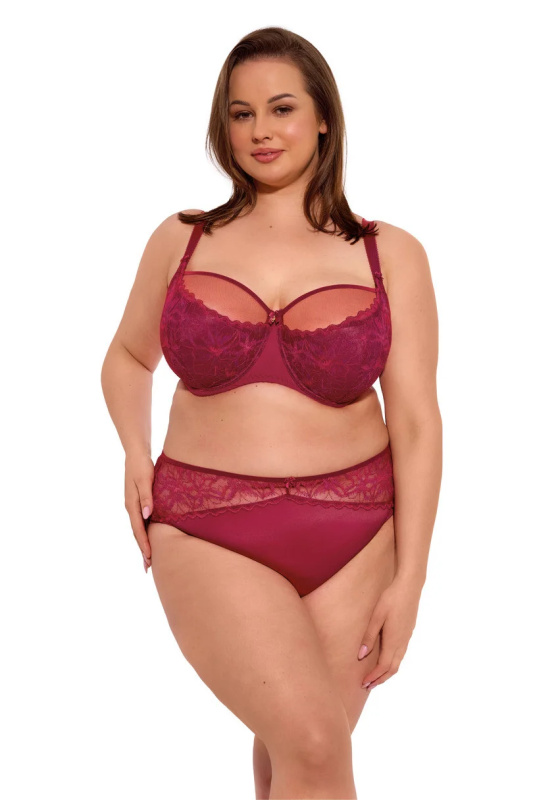 Podprsenka Gaia 1275M Evy Maxi Barva: Červená, Velikost: 95F