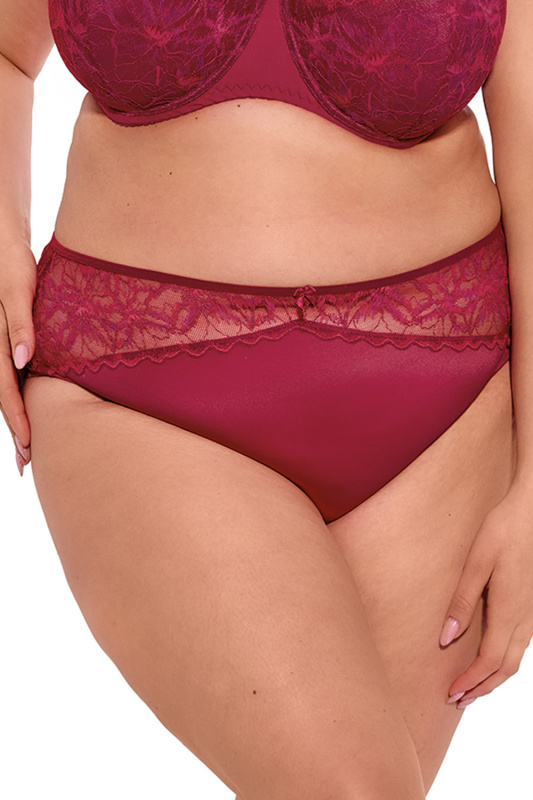 Kalhotky Gaia 1275P Evy Barva: Červená, Velikost: 3XL