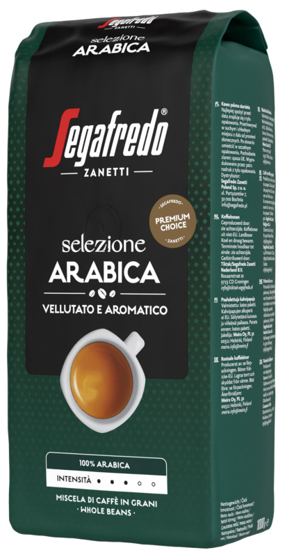Zrnková káva Segafredo Selezione Arabica, 1 kg