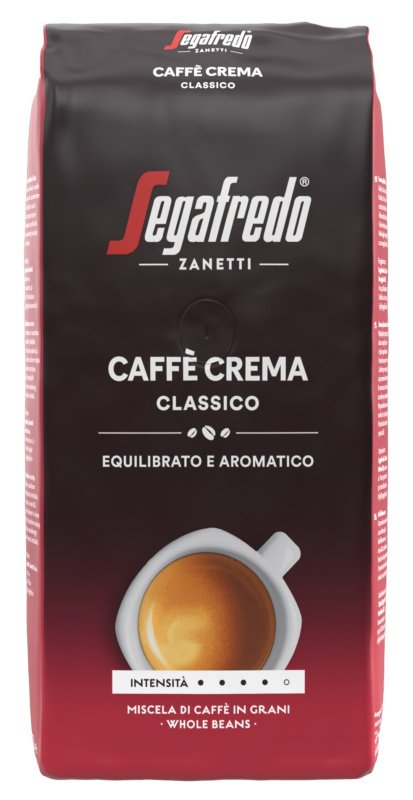 Segafredo Caffe Crema Classico - zrnková káva - 1000 g