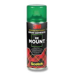 3M Lepidlo ve spreji Re Mount Creative - 400 ml