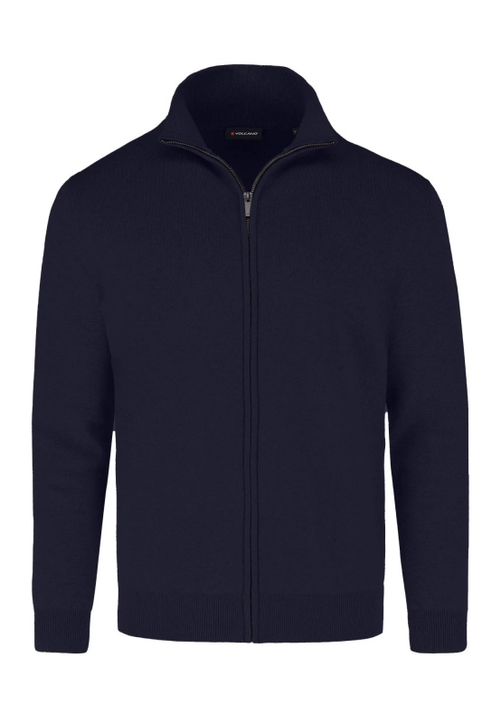 Pánský svetr  S-Natan Navy Blue - Volcano XL