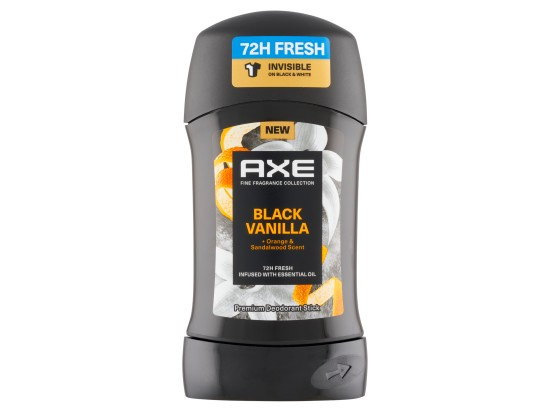 Axe Black Vanilla tuhý deodorant pro muže 50 ml