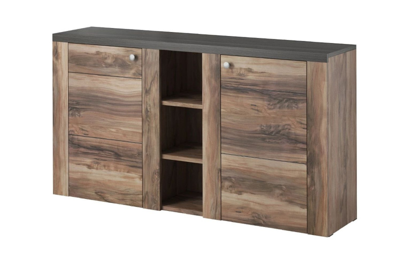 Komoda Larona 2D satin nussbaum 26